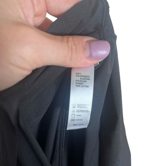 Spanx Shapewear Shaping Shorts Seamless Compression Biker Layering Black Medium - Picture 6 of 7